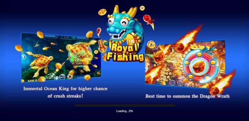 Bắn Cá Royal Fishing tại FANVIP