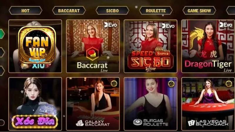 Casino online FANVIP  