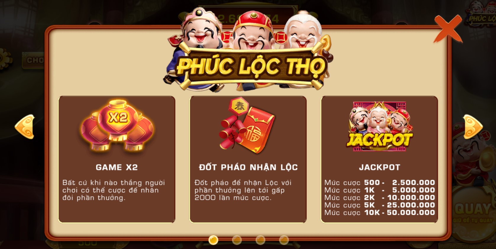 Tính năng đặc biệt trong Nổ hũ Phúc Lộc Thọ