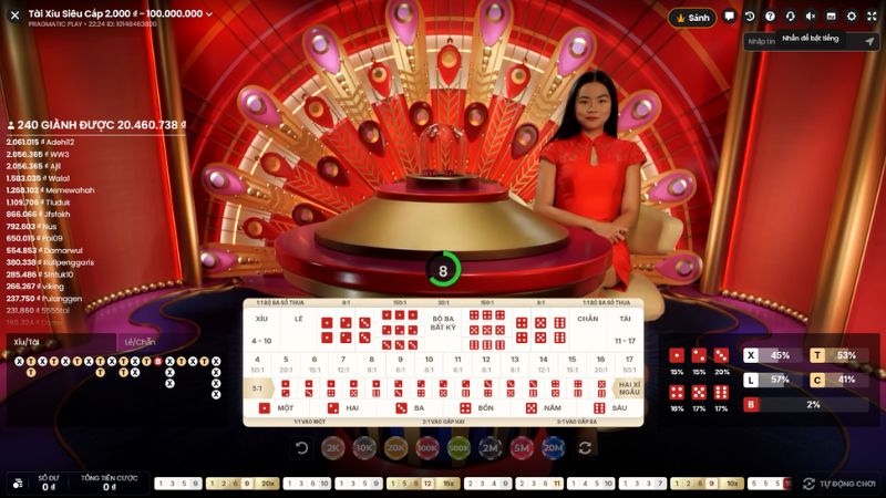 Chơi Sicbo cùng dealer xinh đẹp tại Fanvip