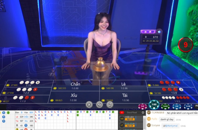 Xóc đĩa Livestream